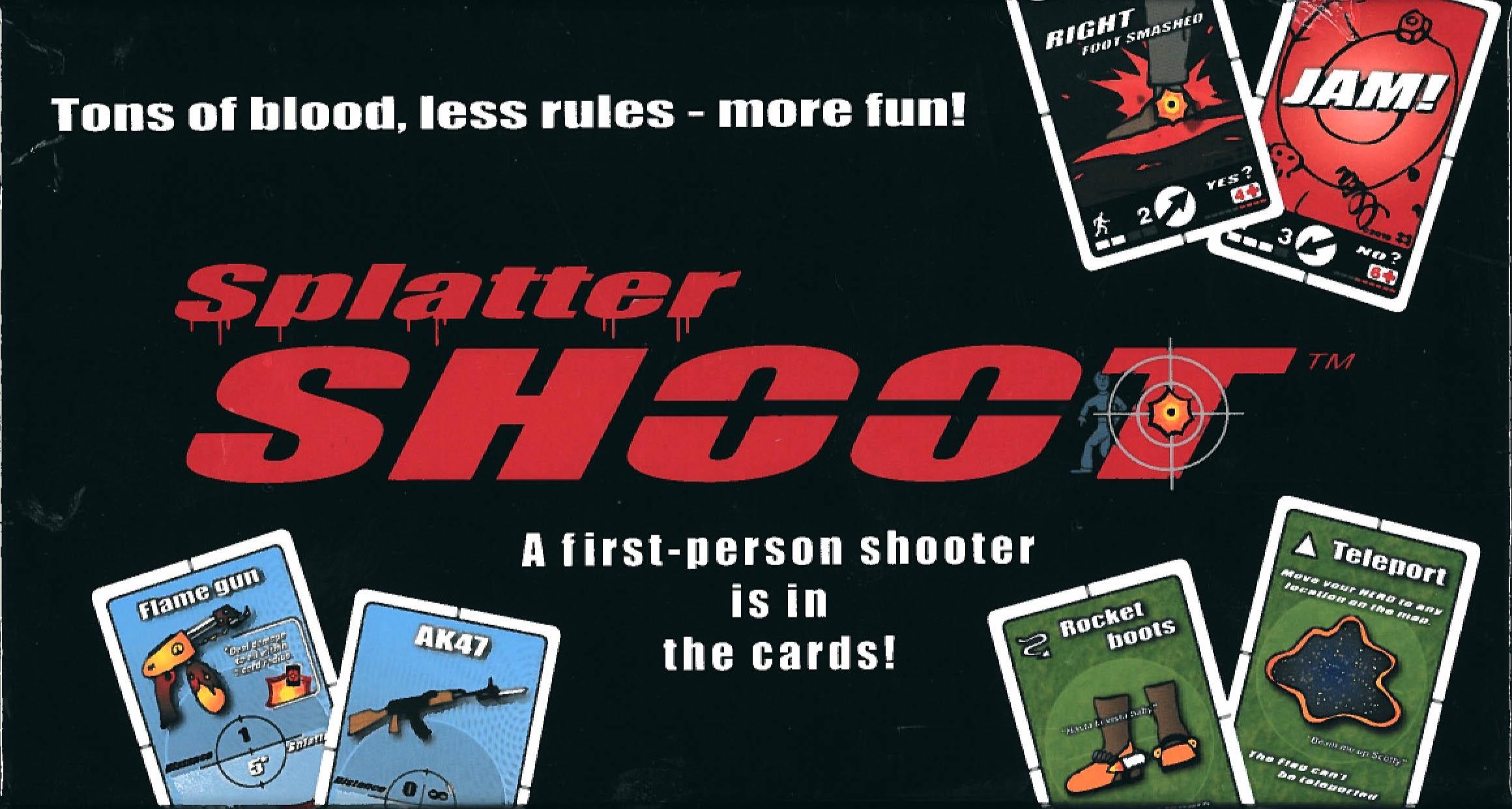 Game Absorber Card Games Splatter Shoot SW eBay