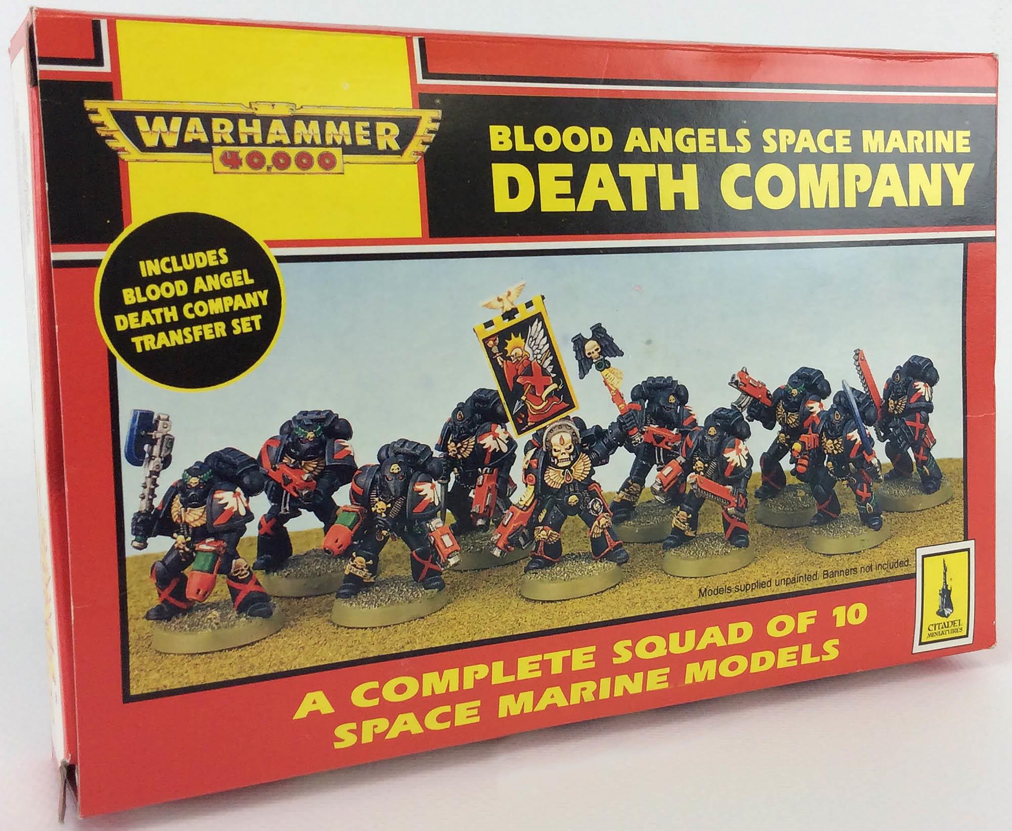Games 40k Space Marines Blood Angels Death Company (1993 Ed