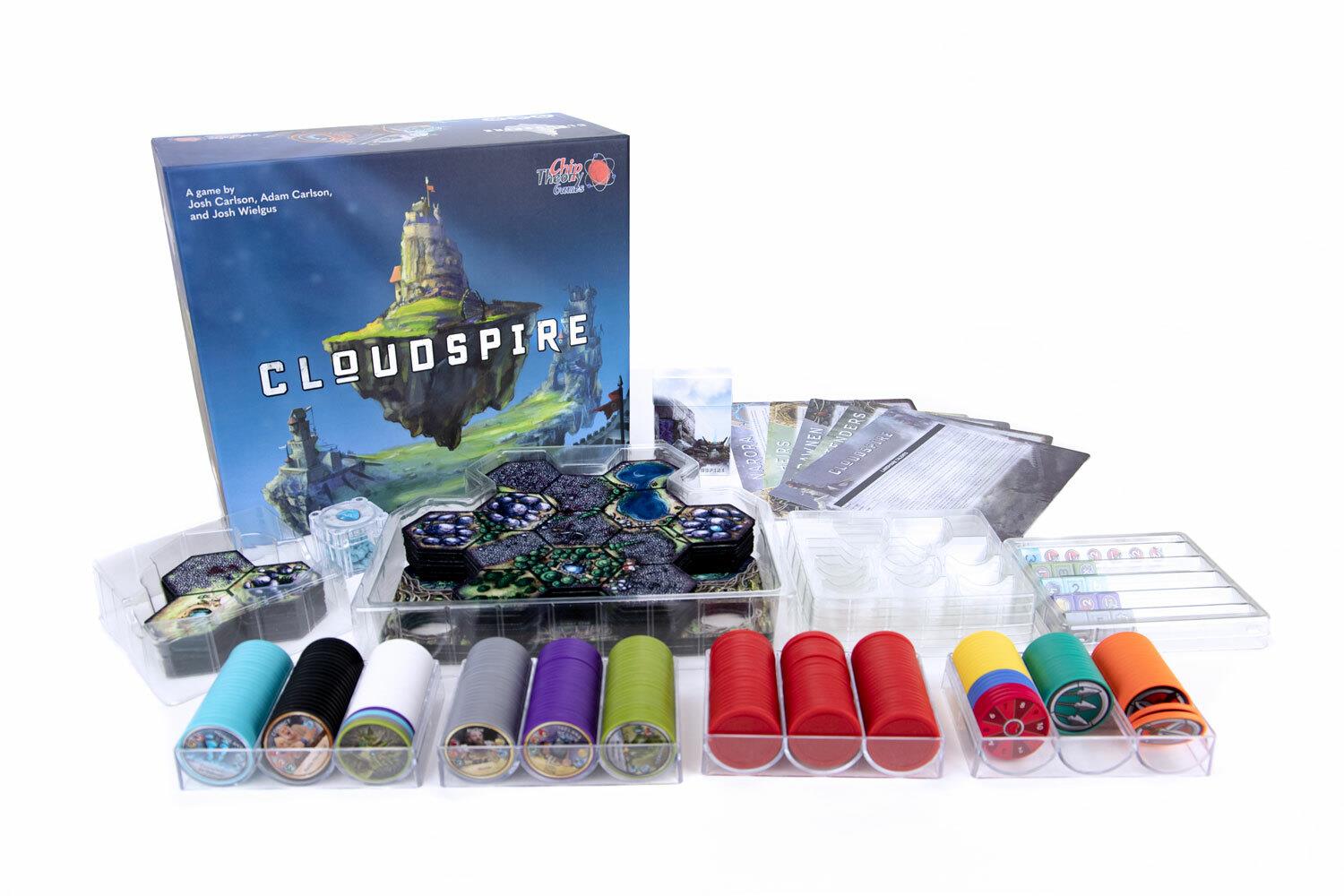 Chip Theory Board Game Cloudspire Box VG+ | eBay