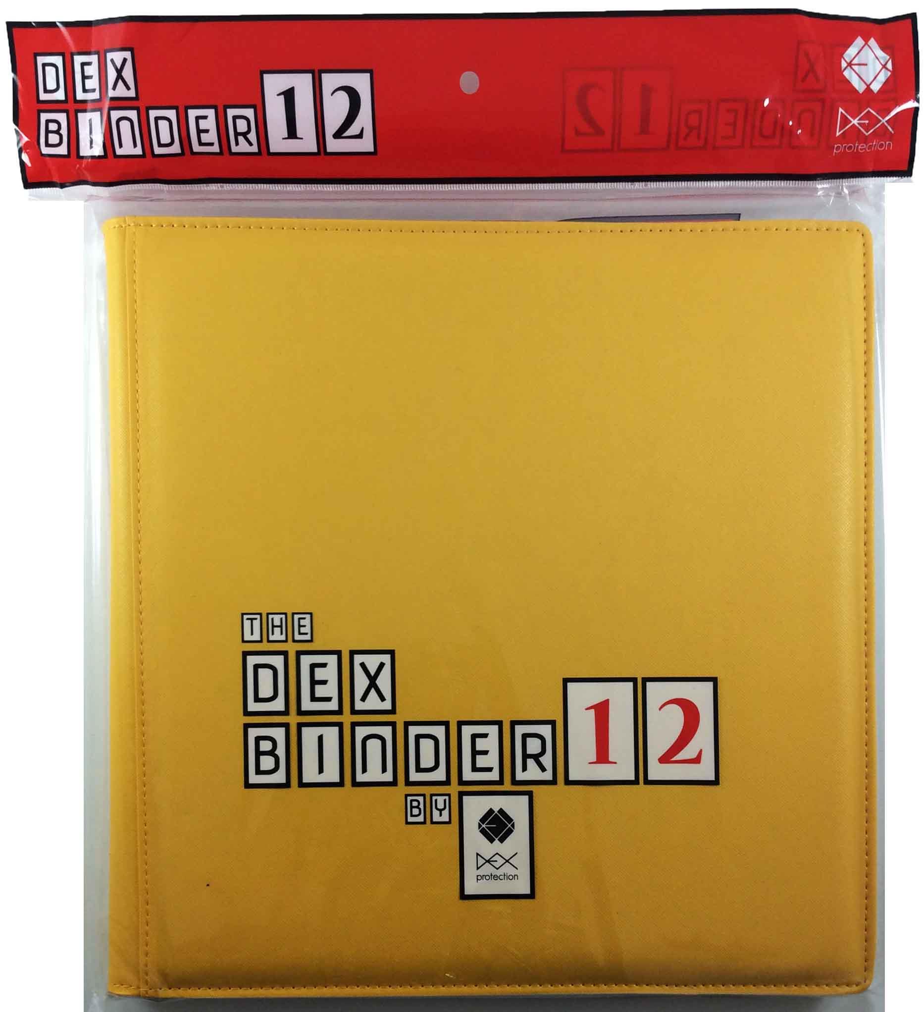 Dex Protection Binders Dex Binder 12 Yellow New eBay