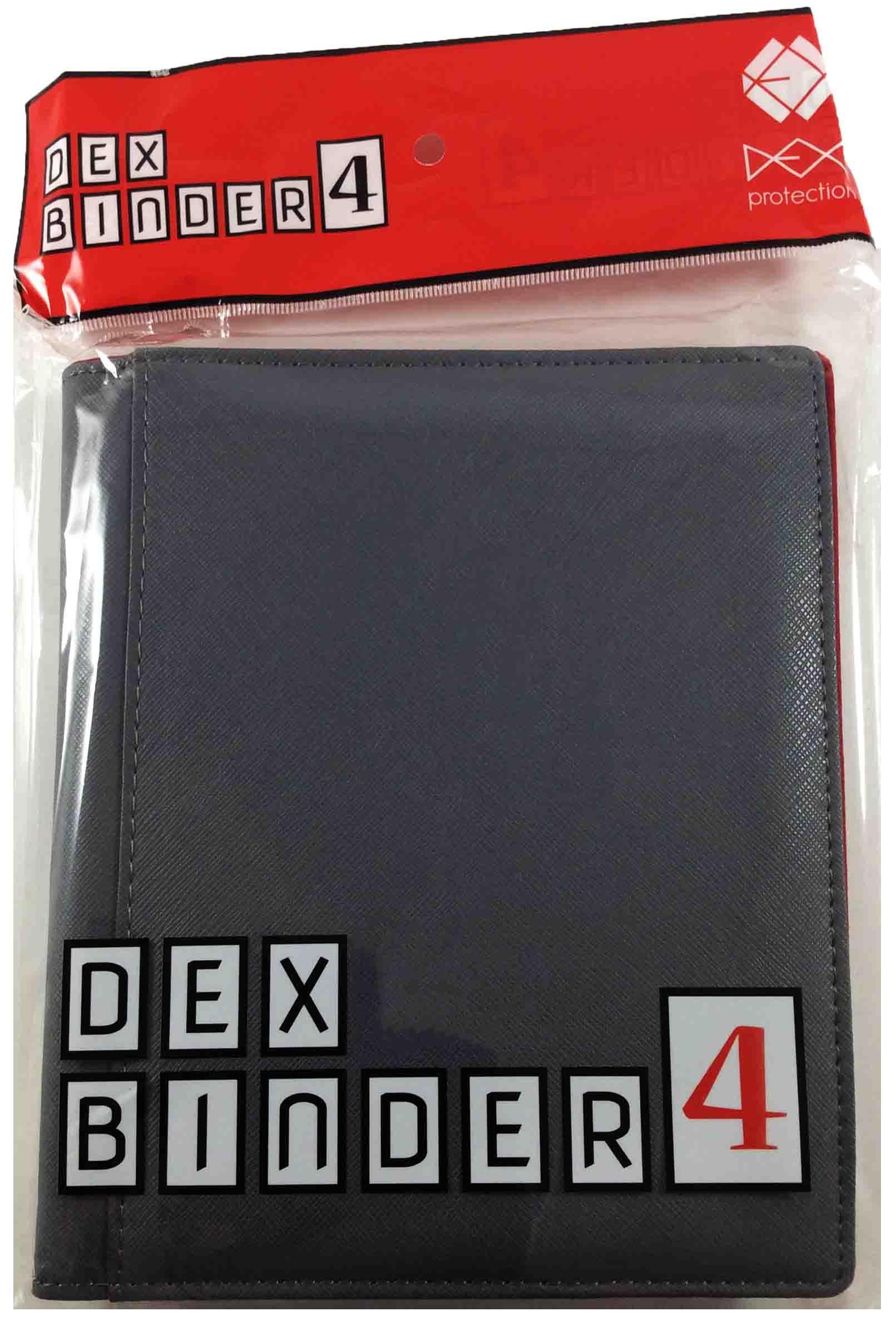 Dex Protection Binders Dex Binder 4 Grey New eBay