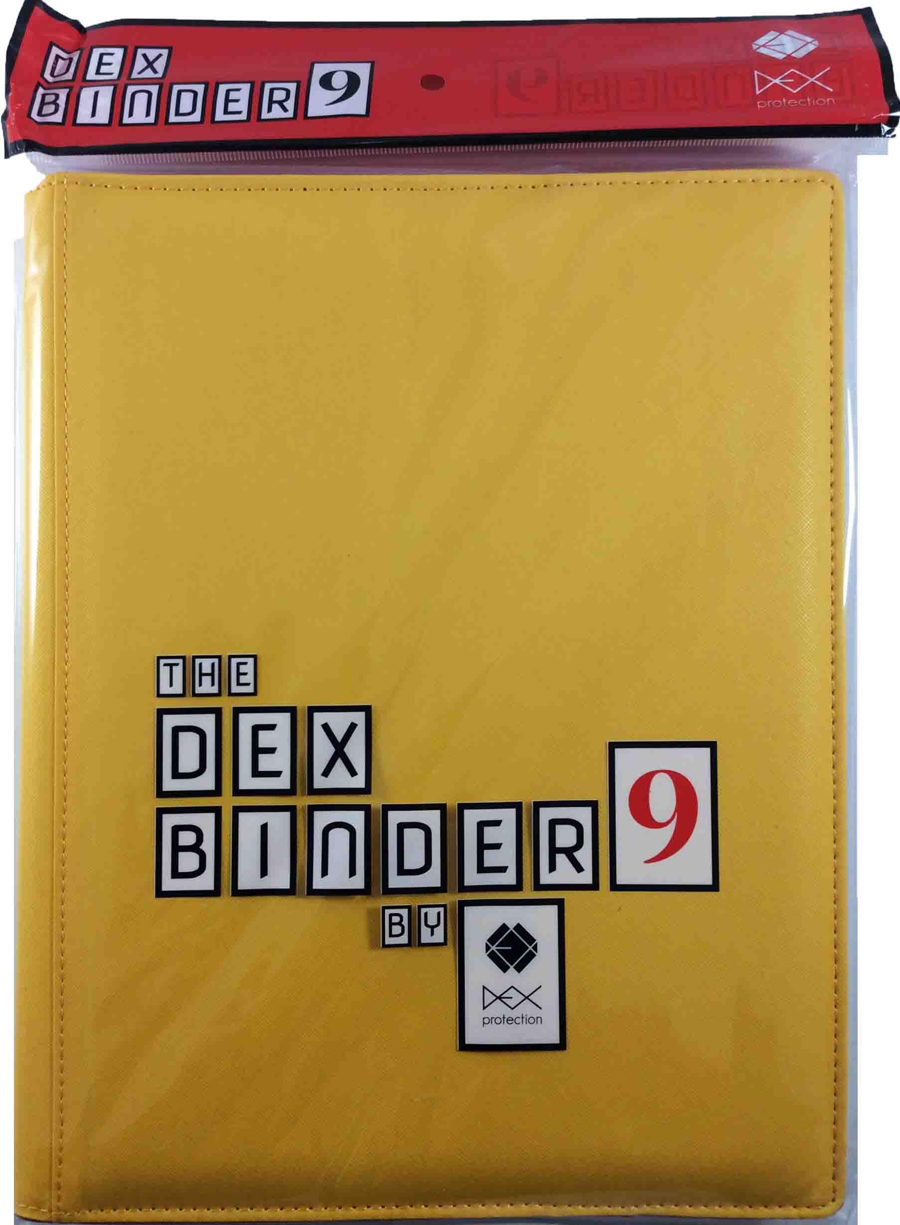 Dex Protection Binders Dex Binder 9 Yellow New eBay