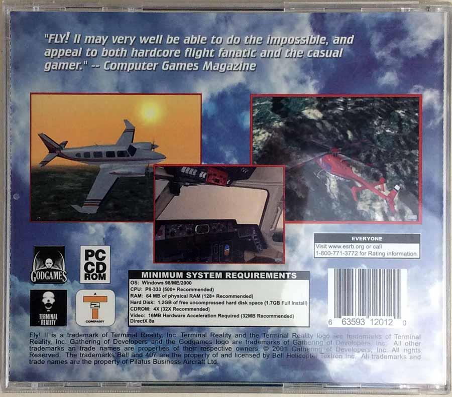Terminal Reality Video Game Fly! II NM eBay