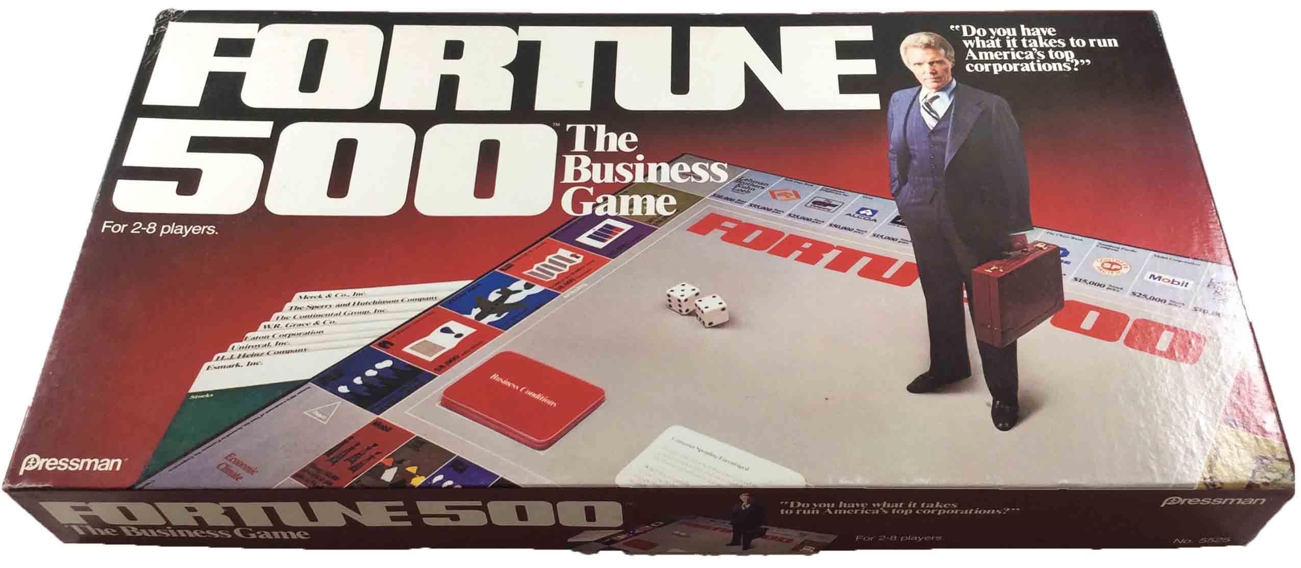 Pressman Boardgame Fortune 500 The Business Game Fair+ eBay