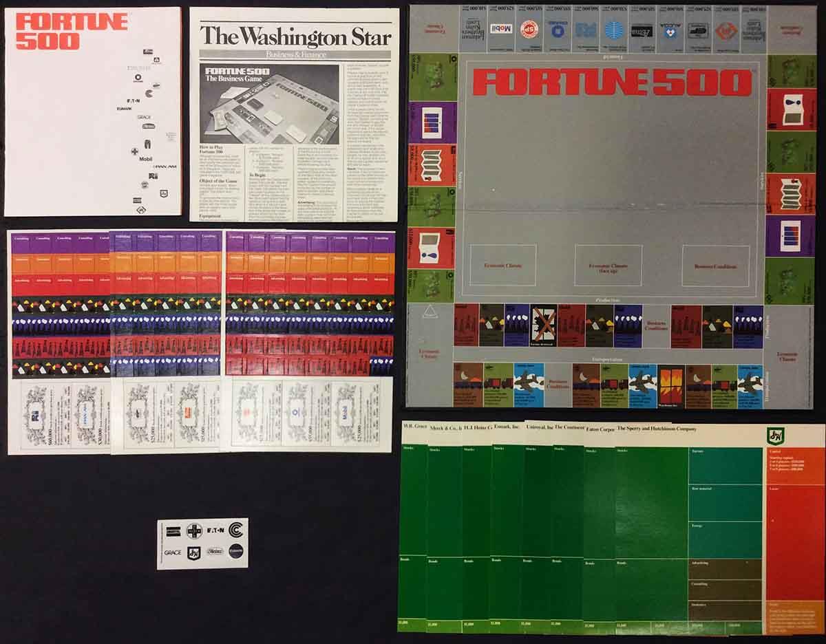 Pressman Boardgame Fortune 500 The Business Game Fair+ eBay