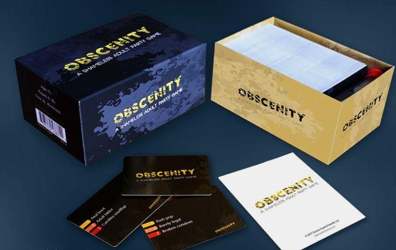 Guards Against Insanity Party Game Obscenity A Shameless Adult Party