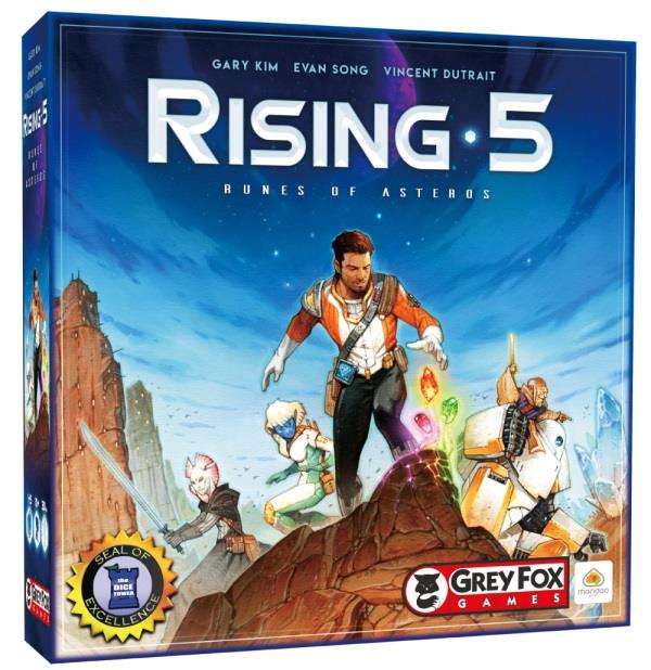 Grey Fox Games Boardgame Rising 5 Runes of Asteros SW eBay