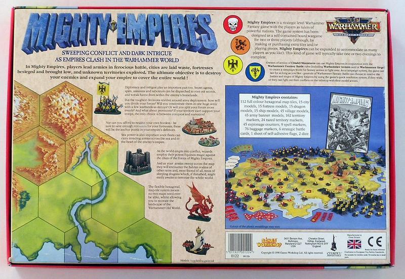 Games Board Game Fantasy Mighty Empires VG eBay
