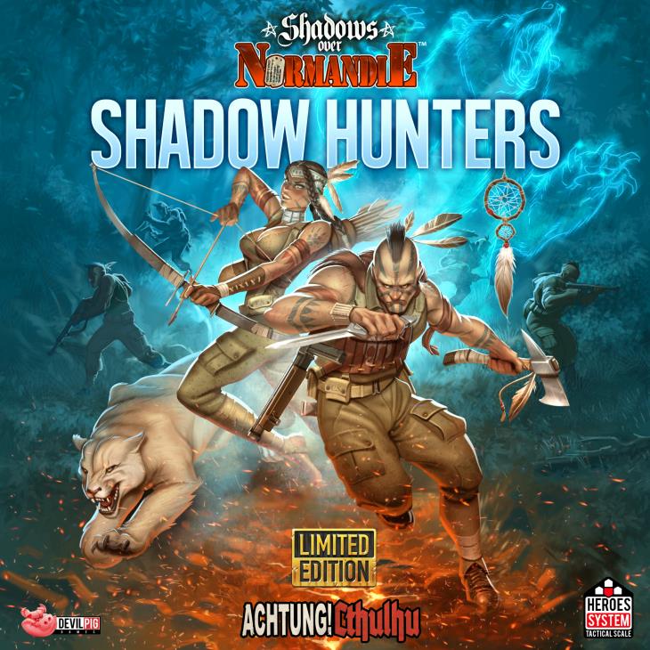 Iello Boardgame Shadows over Normandie - Shadow Hunters Zip SW Iello Boardgame Shadows over Normandie - Shadow Hunters Zip SW