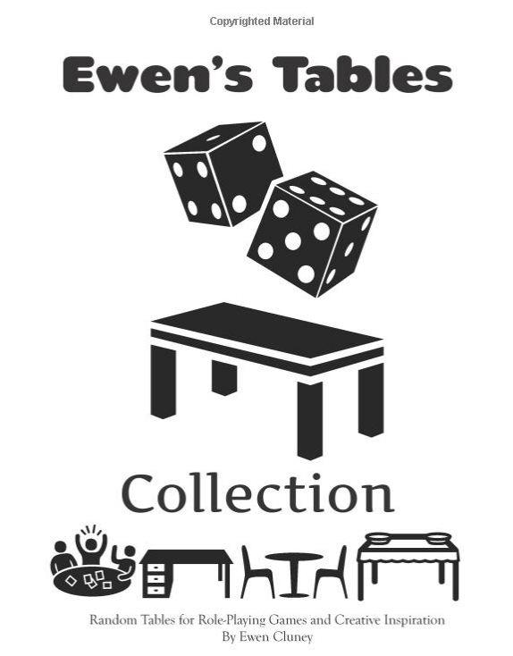 Yaruki Zero RPG Ewen's Tables New | eBay