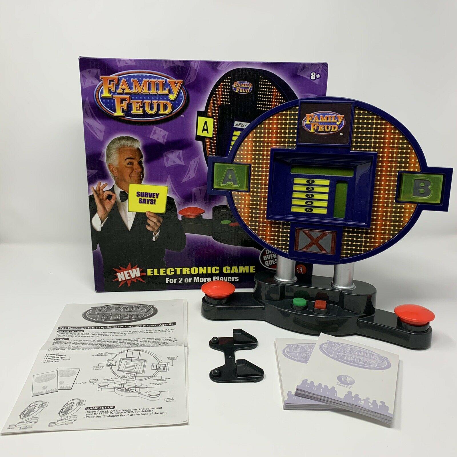Irwin Toy Boardgame Family Feud Electronic Game VG+ eBay