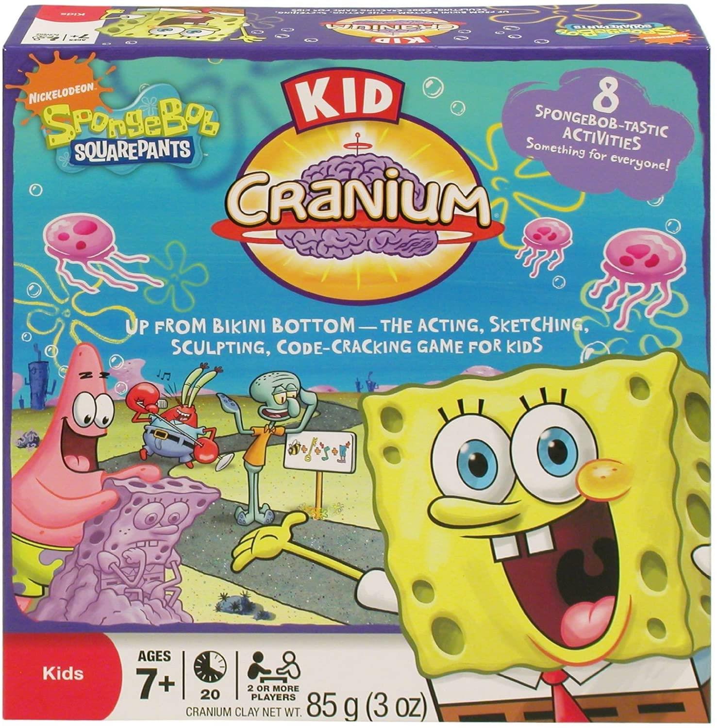Hasbro Boardgame Kid Cranium Spongebob Squarepants Edition Box VG+