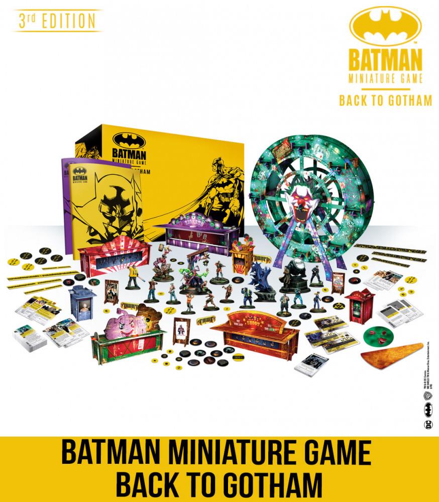 Knight Mod Batman Mini Batman Miniature Game Back to Gotham (3rd Edit