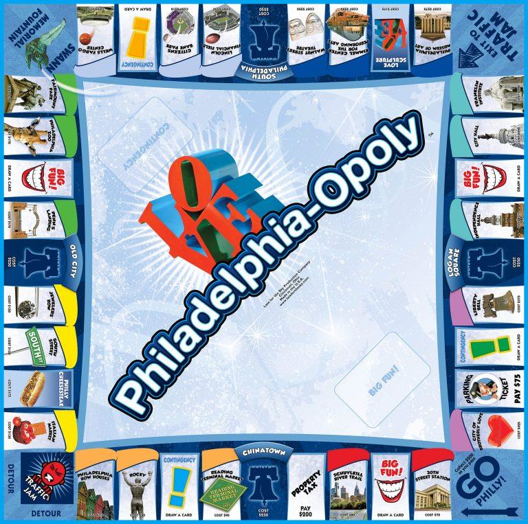 Late for the Sky Board Game PhiladelphiaOpoly SW eBay