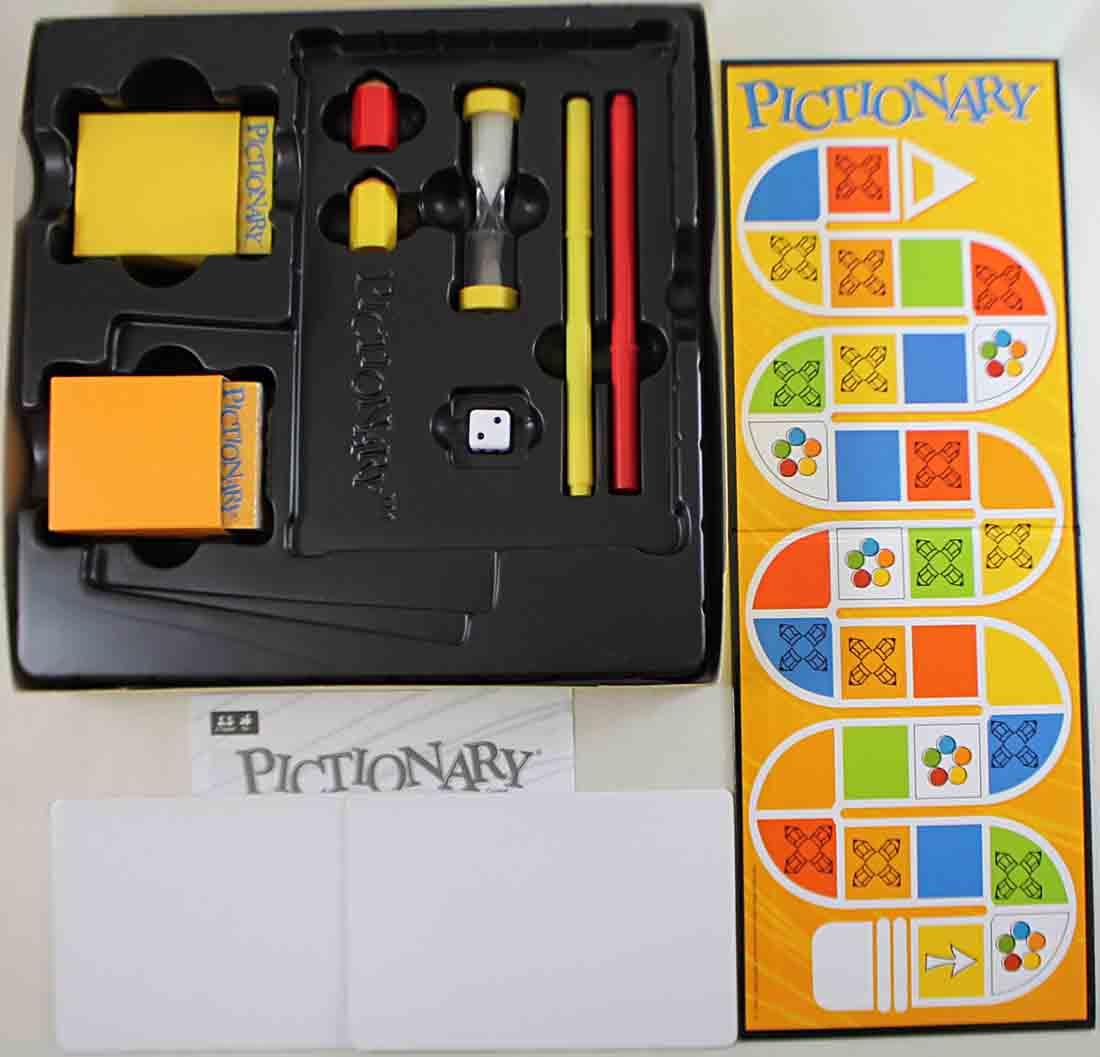 Mattel Boardgame Pictionary (2015 Ed) VG+ eBay