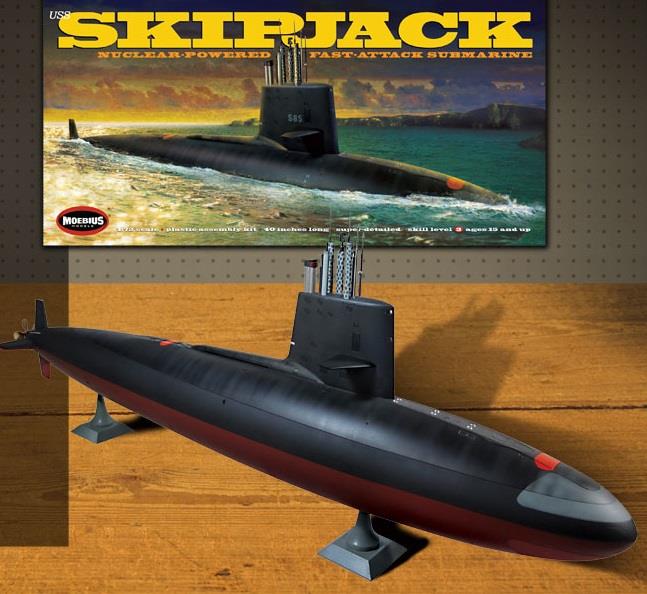 Moebius Models  Model  Kit USS  Skipjack  SW eBay