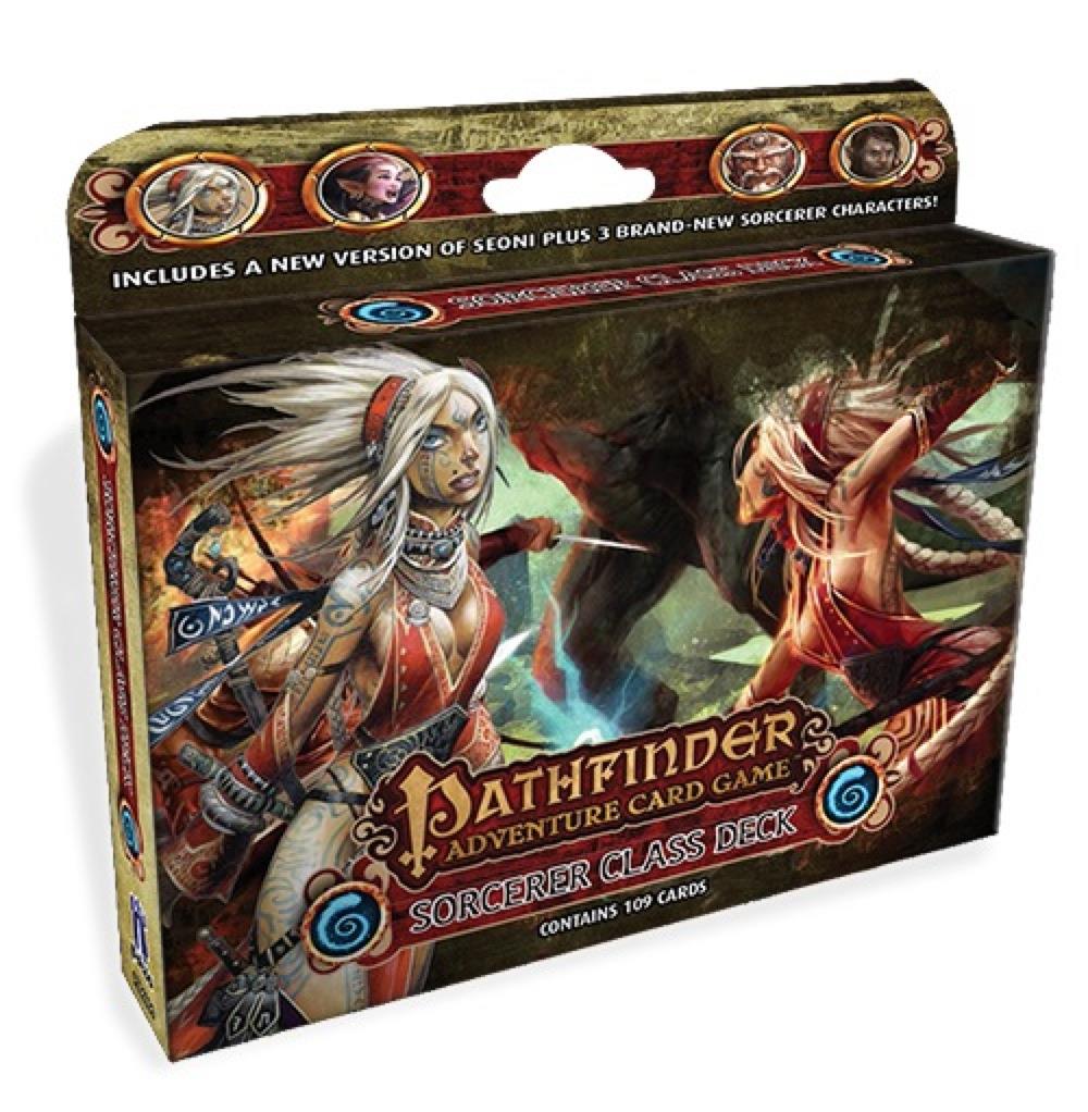 Paizo Pathfinder Card Game Class Deck Sorcerer Box MINT