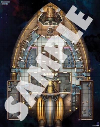 Paizo Starfinder Map Flip-Mat - Starfinder - Ghost Ship SW | eBay