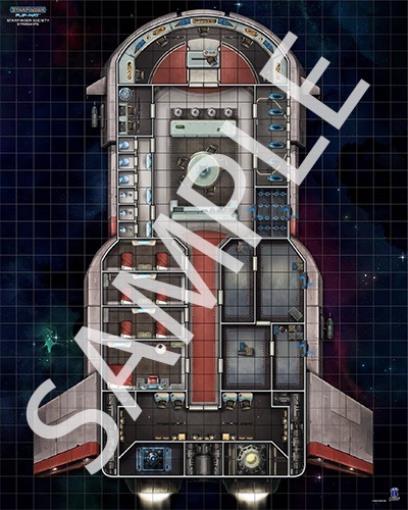 Starfinder карта корабля