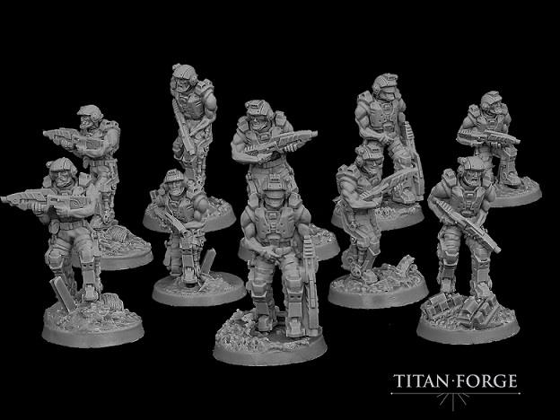 Titan Forge X-Terra Space Force Terra Guardians Unit (10) Pack New | eBay