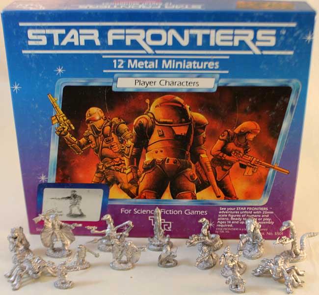 TSR Gamma World & Star Frontiers Star Frontiers - Player Characters SW