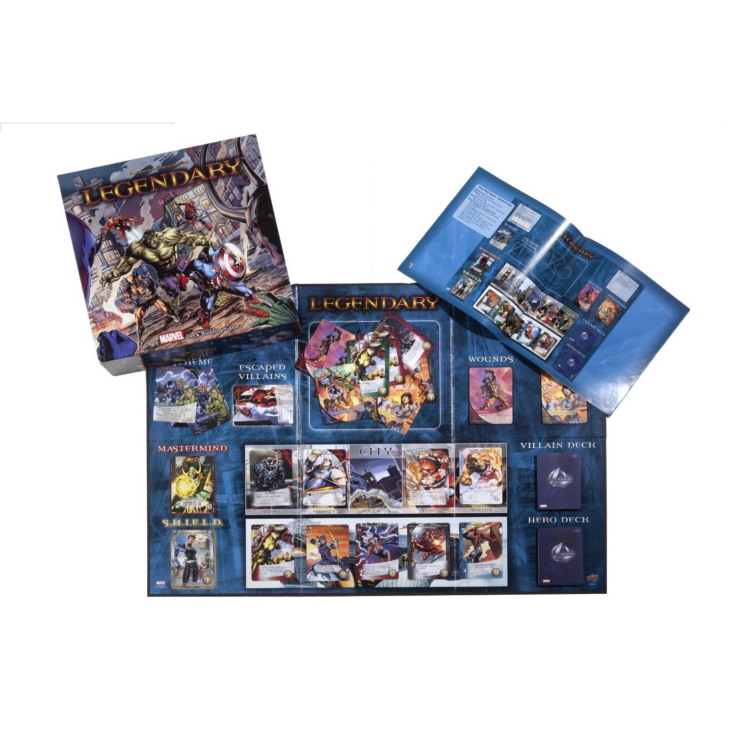 Настольная игра Marvel Legendary. Legendary: a Marvel Deck building game. Board game Marvel. Колодостроительные настольные игры.