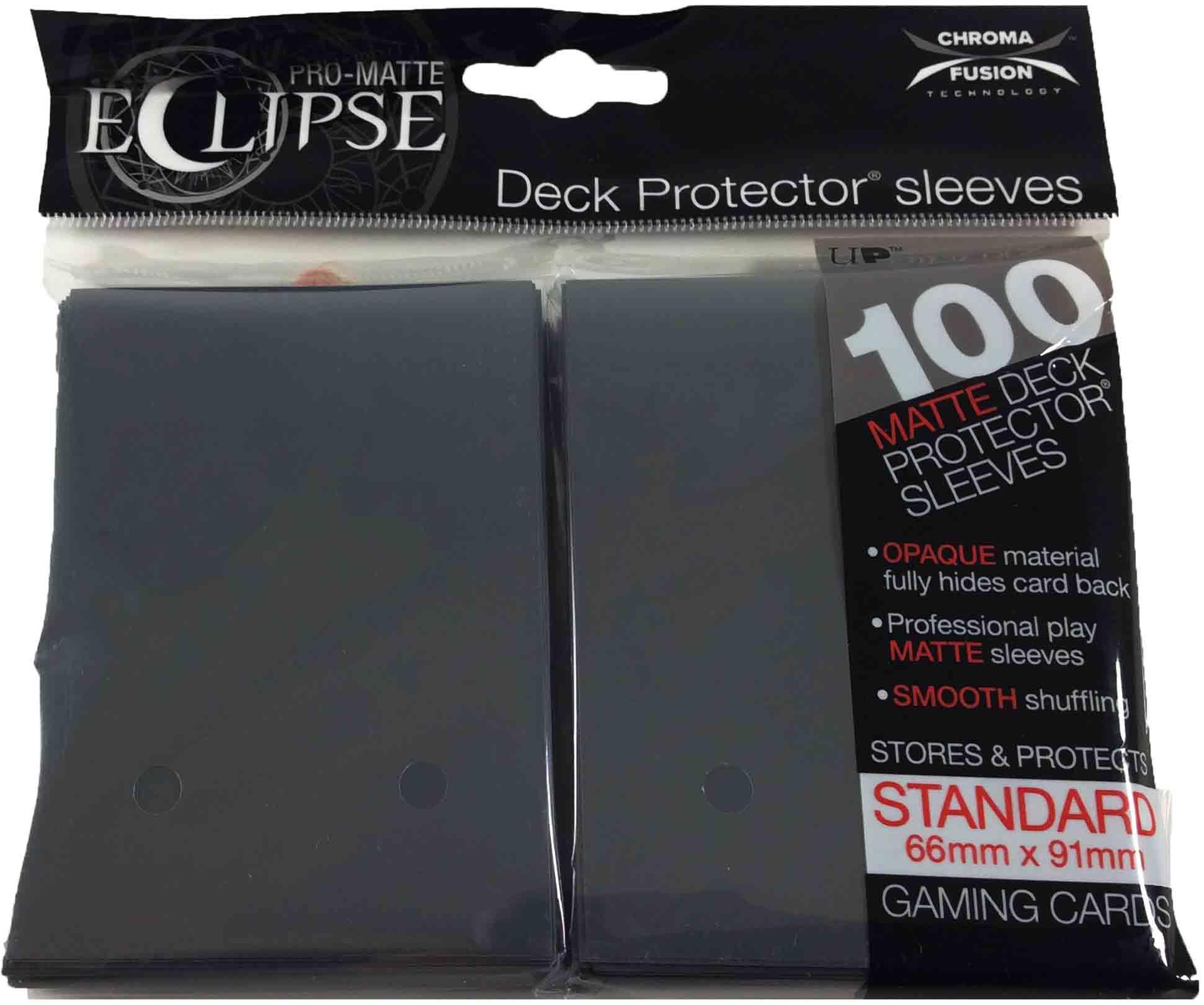 Ultra Pro Card Sleeves Standard ProMatte Eclipse Card Sleeves Smoke
