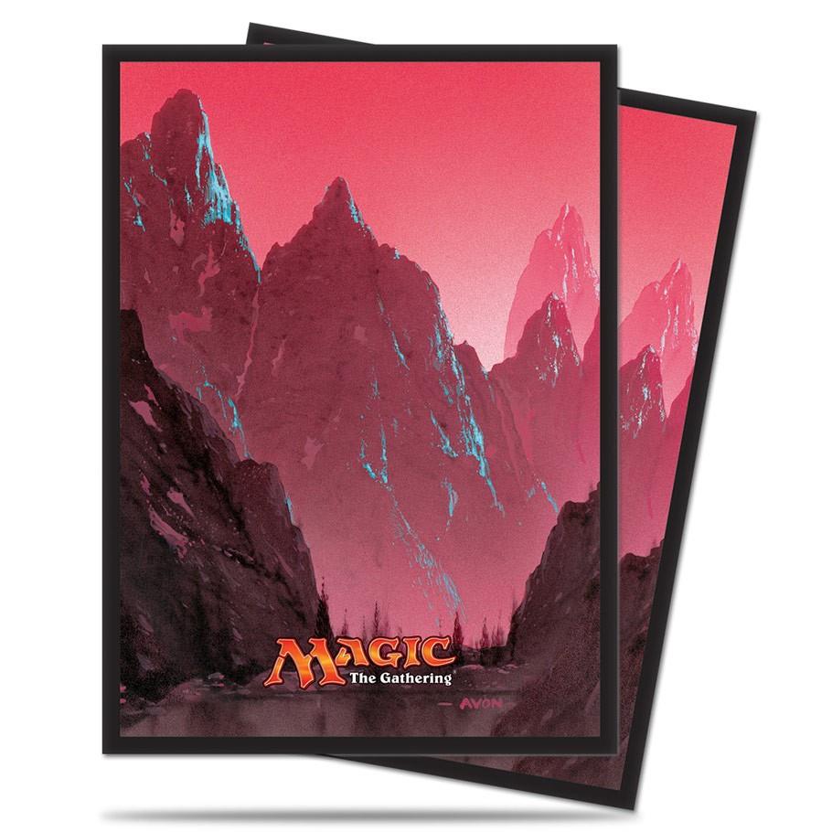 Ultra Pro MtG Sleeves Card Sleeves Mana Series 5 Mountain (80) MINT
