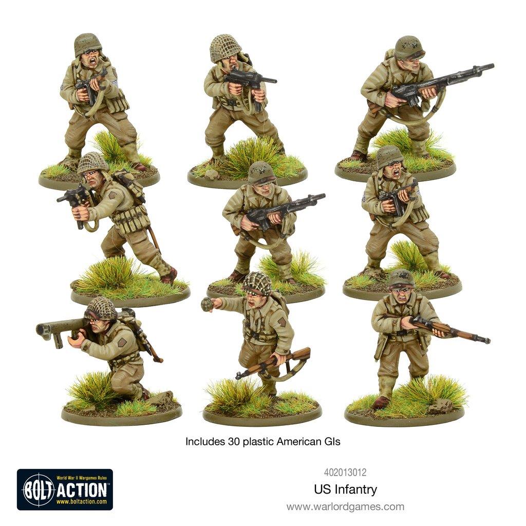 Warlord Games Bolt Action Us Army 28mm Us Infantry Wwii American Gis