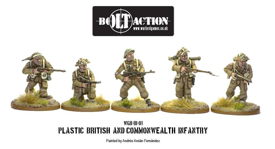 Warlord Bolt Action British Army 28mm British Infantry Box MINT eBay