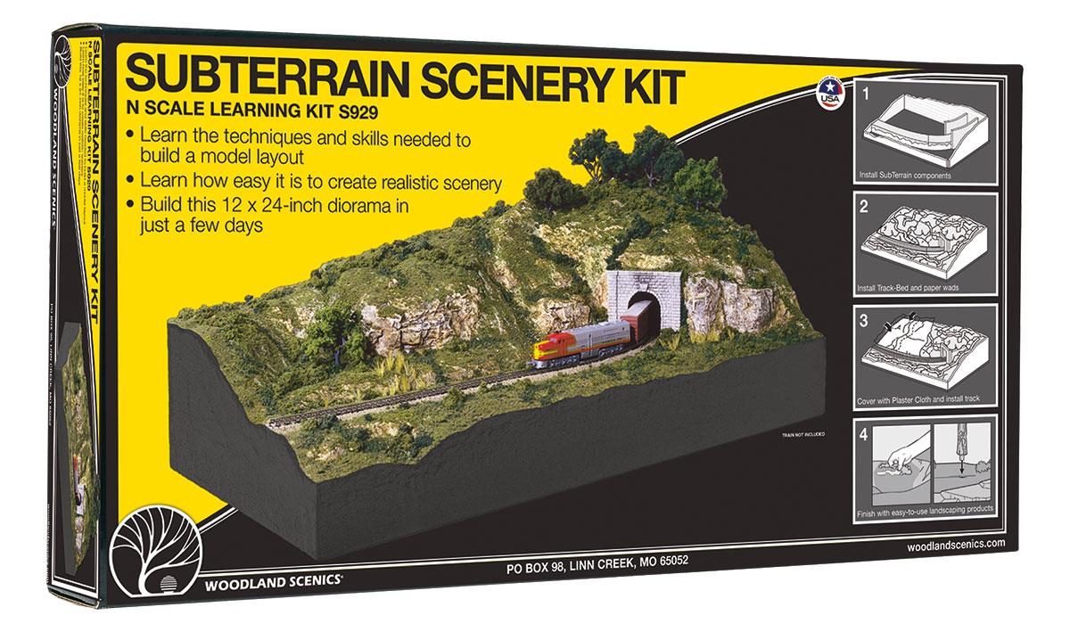 Woodland Scenics Terrain SubTerrain Scenery Kit New eBay