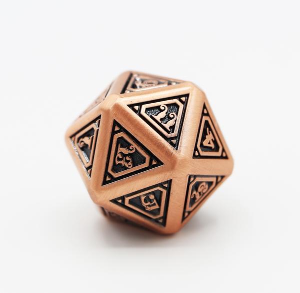 Foam Brain Games Dice Alchemist Metals Poly Set - Copper ...