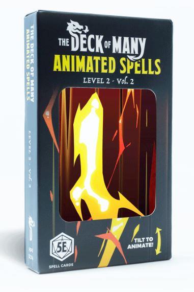 Deck of Many, The Animated Spell Cards Level 2 Spells Vol ...