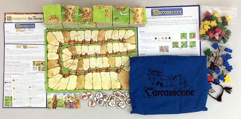 Rio Grande Boardgame Carcassonne Collection 6 - Base Game + 3 Expansions EX Rio Grande Boardgame Carcassonne Collection 6 - Base Game + 3 Expansions EX