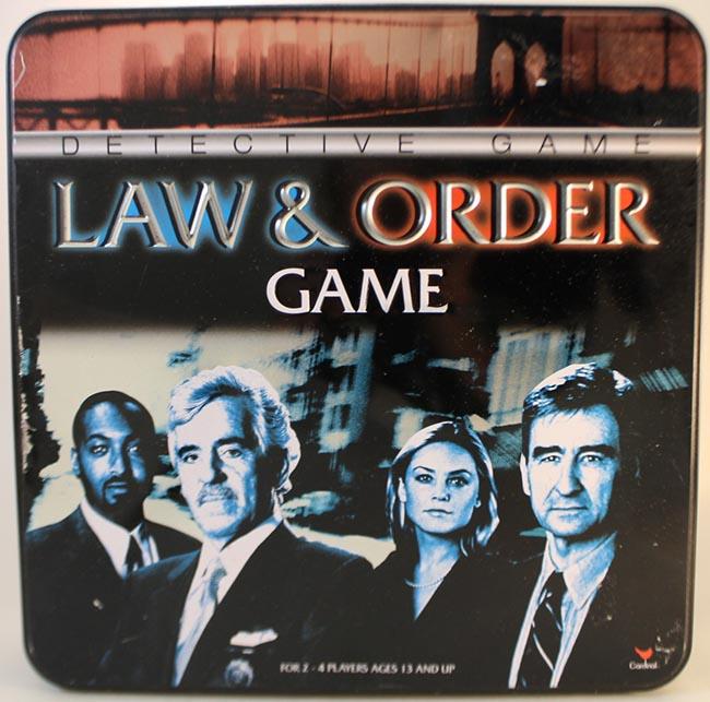 Cardinal Boardgame Law & Order Detective Game Box VG eBay