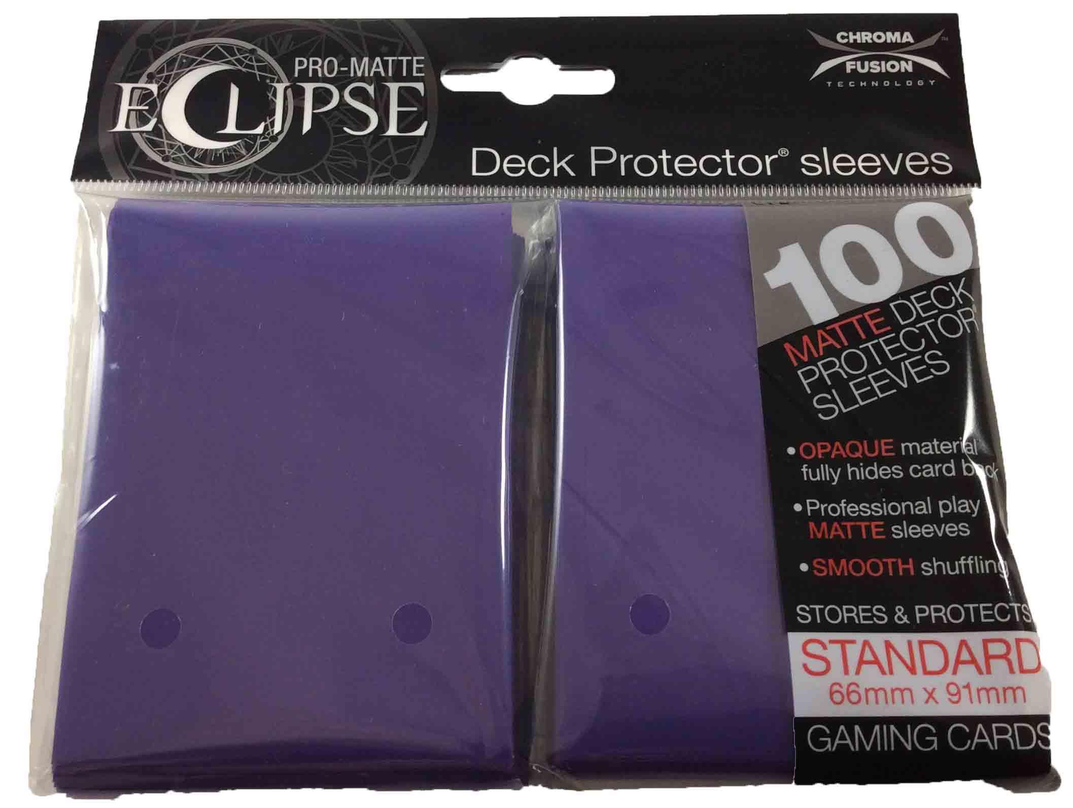Ultra Pro Card Sleeves Sta ProMatte Eclipse Card Sleeves Royal