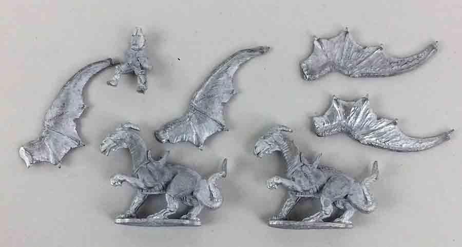 Grenadier Fantasy Lords Loose Mini War Dragons w Rider Box NM Grenadier Fantasy Lords Loose Mini War Dragons w Rider Box NM